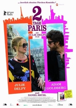 2 Tage Paris : Kinoposter