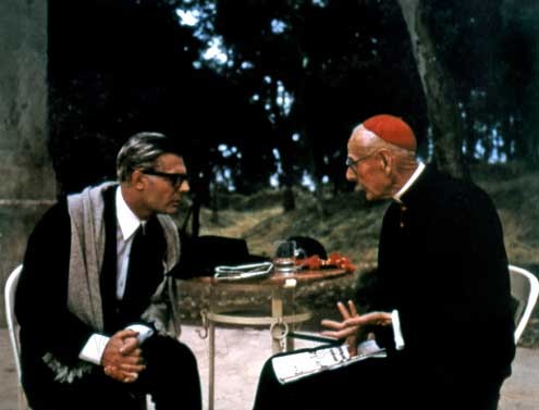 Achteinhalb : Bild Federico Fellini, Marcello Mastroianni