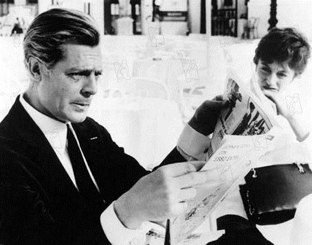 Achteinhalb : Bild Marcello Mastroianni, Anouk Aimée, Federico Fellini