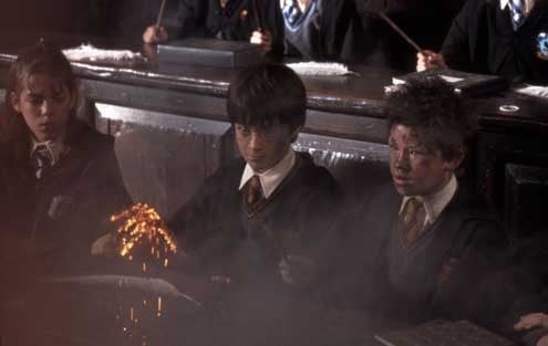 Harry Potter und der Stein der Weisen : Bild Daniel Radcliffe, Chris Columbus, Devon Murray