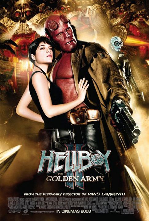 Hellboy - Die goldene Armee : Kinoposter Mike Mignola