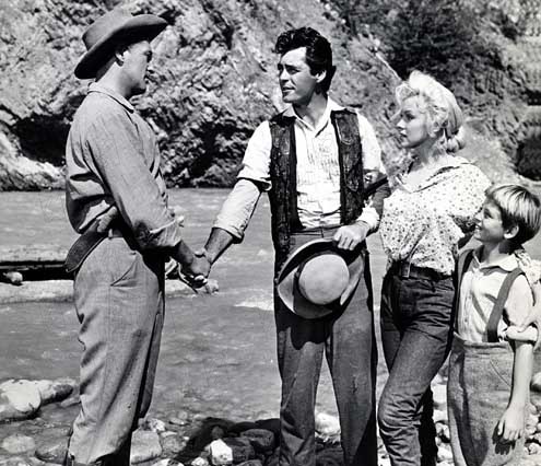 Fluss ohne Wiederkehr : Bild Marilyn Monroe, Tommy Rettig, Rory Calhoun, Otto Preminger, Robert Mitchum