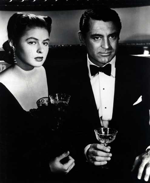 Berüchtigt : Bild Ingrid Bergman, Cary Grant, Alfred Hitchcock