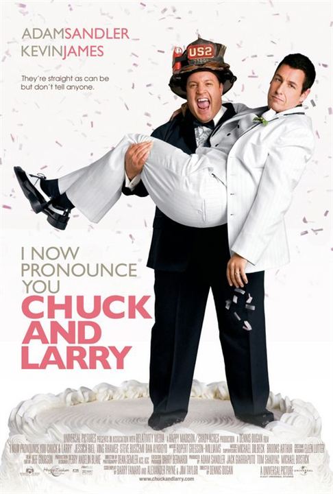 Chuck und Larry - Wie Feuer und Flamme : Kinoposter