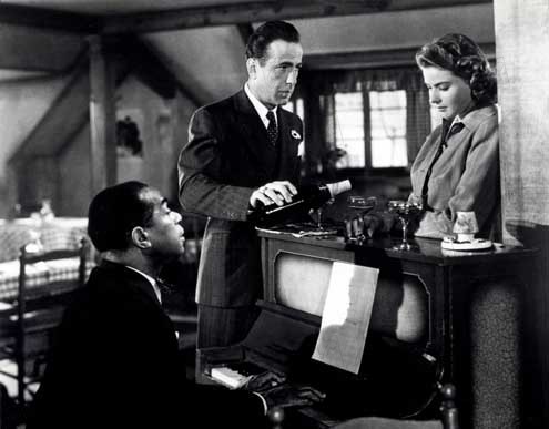Casablanca : Bild Ingrid Bergman, Michael Curtiz, Dooley Wilson, Humphrey Bogart