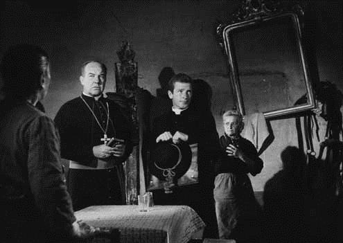 Der Schwindler : Bild Broderick Crawford, Giulietta Masina, Federico Fellini