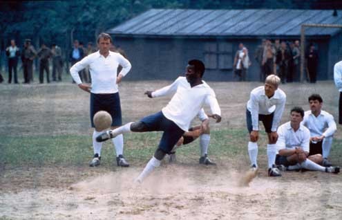 Flucht oder Sieg : Bild John Huston, Pelé
