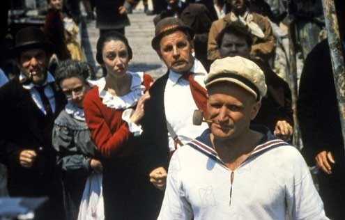 Popeye, der Seemann mit dem harten Schlag : Bild Shelley Duvall, Robin Williams, Robert Altman