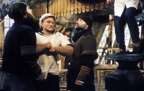 Popeye, der Seemann mit dem harten Schlag : Bild Robert Altman, Robin Williams