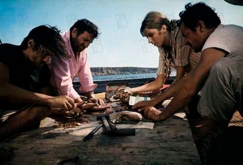 Die Abenteurer : Bild Robert Enrico, Alain Delon, Lino Ventura