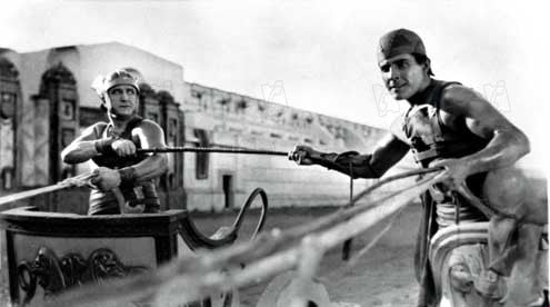 Ben Hur : Bild Francis X Bushman, Ramon Novarro, Fred Niblo