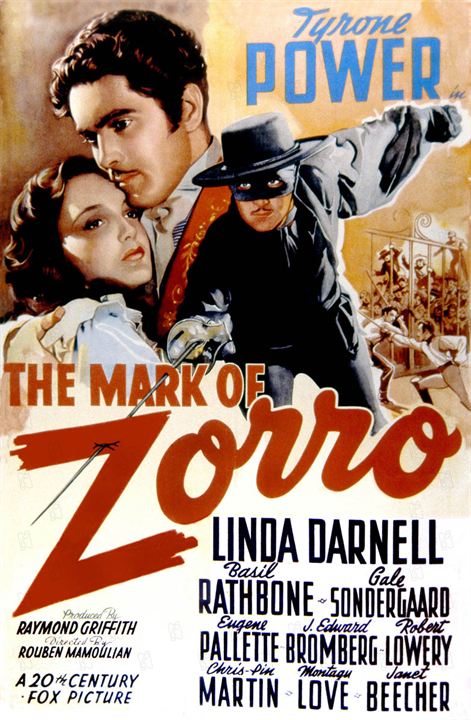Im Zeichen des Zorro : Kinoposter Rouben Mamoulian