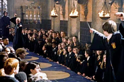 Harry Potter und die Kammer des Schreckens : Bild Chris Columbus, Tom Felton, Daniel Radcliffe