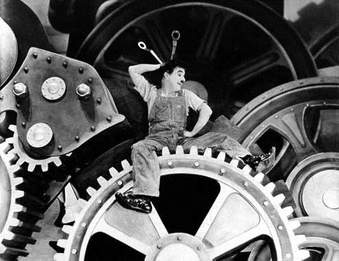 Moderne Zeiten : Bild Charles Chaplin