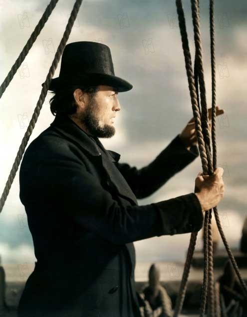Moby Dick : Bild Gregory Peck, John Huston