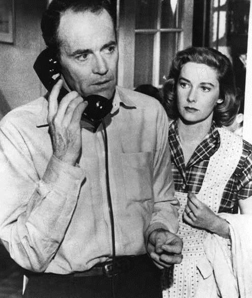 Der falsche Mann : Bild Henry Fonda, Alfred Hitchcock, Vera Miles