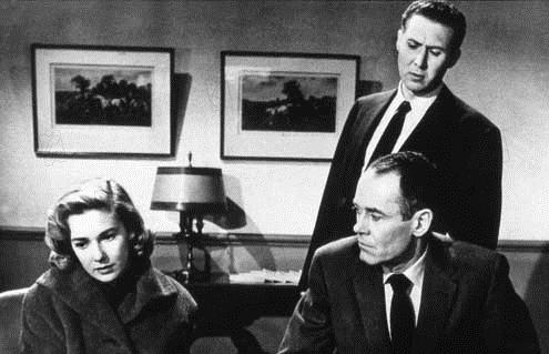 Der falsche Mann : Bild Anthony Quayle, Henry Fonda, Alfred Hitchcock, Vera Miles