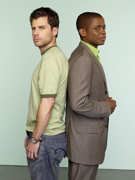 Bild James Roday Rodriguez, Dule Hill