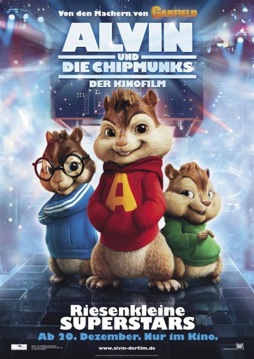 Alvin und die Chipmunks : Kinoposter