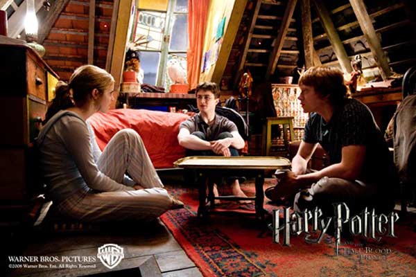 Harry Potter und der Halbblutprinz : Bild Daniel Radcliffe, Emma Watson, Rupert Grint
