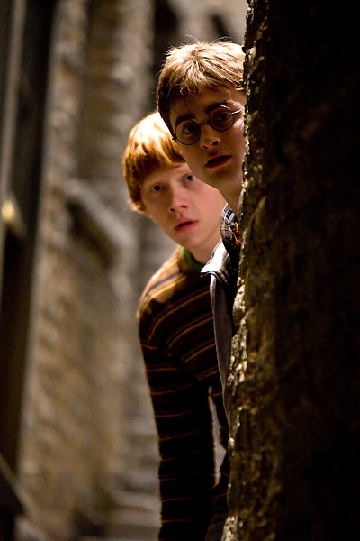 Harry Potter und der Halbblutprinz : Bild Rupert Grint, Daniel Radcliffe