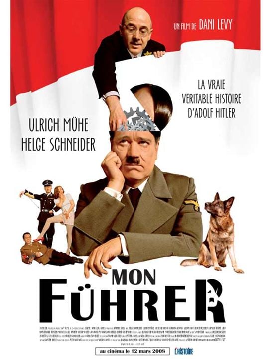 Mein Führer : Kinoposter Dani Levy, Helge Schneider, Ulrich Mühe