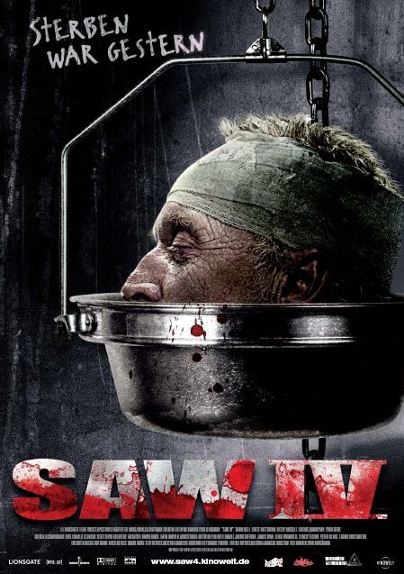 Saw IV - Sterben war gestern : Kinoposter