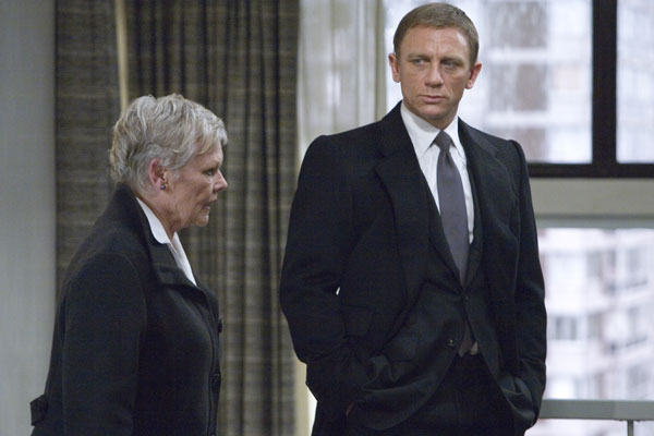James Bond 007 - Ein Quantum Trost : Bild Daniel Craig, Judi Dench