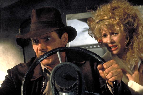 Indiana Jones und der Tempel des Todes : Bild Kate Capshaw, Harrison Ford