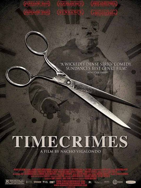 Timecrimes - Mord ist nur eine Frage der Zeit : Kinoposter Nacho Vigalondo