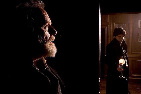 The Wolfman : Bild Joe Johnston, Benicio Del Toro, Anthony Hopkins