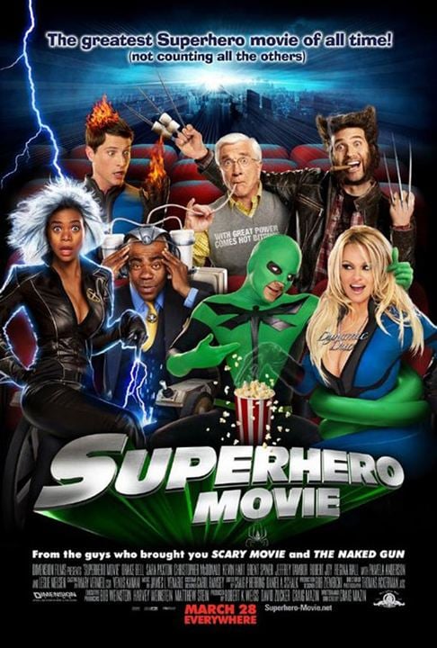 Superhero Movie : Kinoposter Craig Mazin, Drake Bell