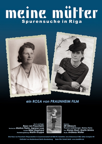 Meine Mütter - Spurensuche in Riga : Kinoposter