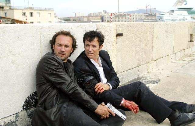 Bild Francis Huster, Vincent Perez