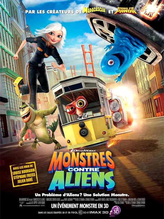 Monsters vs. Aliens : Kinoposter Rob Letterman