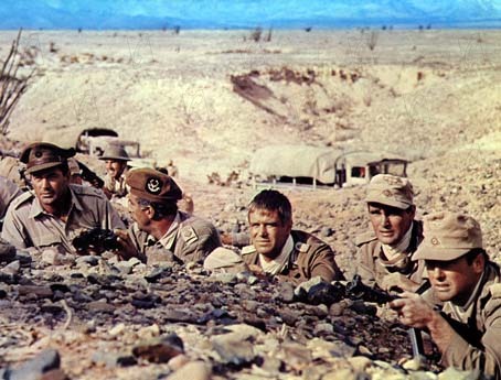 Die Kanonen von Tobruk : Bild George Peppard, Rock Hudson, Arthur Hiller