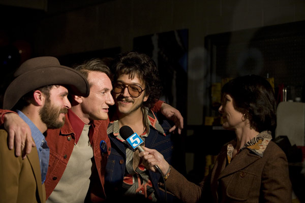 Milk : Bild Sean Penn, Gus Van Sant, Diego Luna