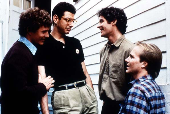 Der große Frust : Bild Lawrence Kasdan, Kevin Kline, Tom Berenger, Jeff Goldblum, William Hurt