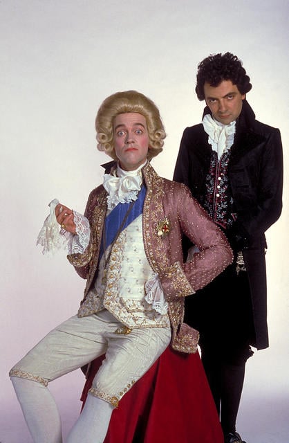 Bild Hugh Laurie, Rowan Atkinson