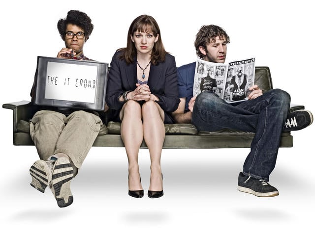 Bild Chris O'Dowd, Richard Ayoade, Katherine Parkinson