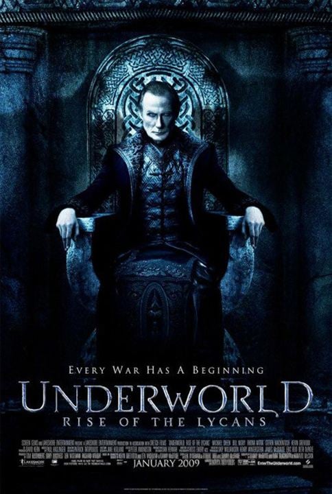Underworld: Aufstand der Lykaner : Kinoposter Patrick Tatopoulos