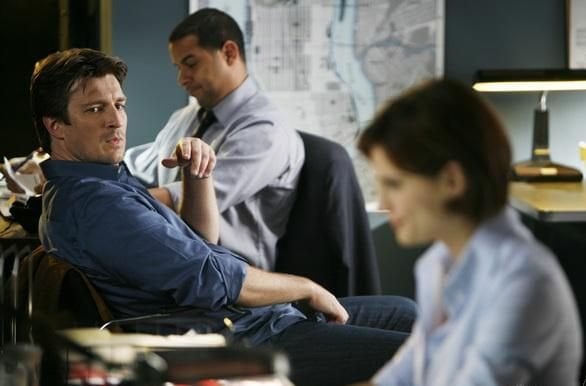 Bild Jon Huertas, Stana Katic, Nathan Fillion