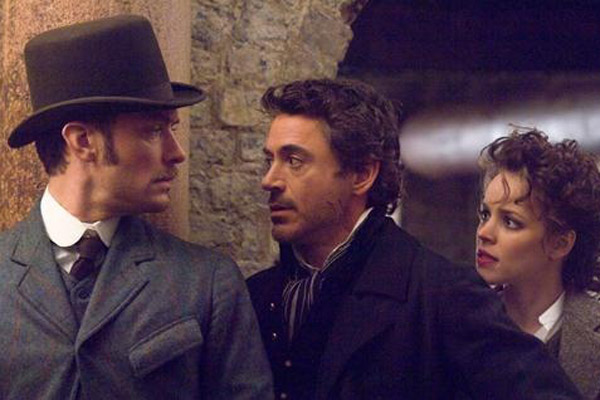 Sherlock Holmes : Bild Jude Law, Robert Downey Jr., Rachel McAdams