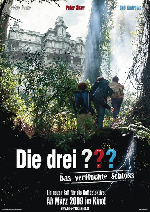 Die drei ??? - Das verfluchte Schloss : Kinoposter