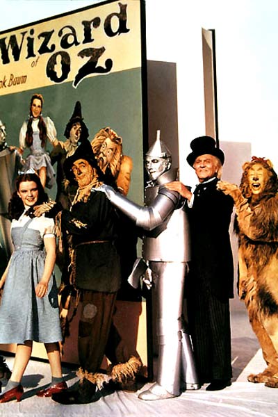 Der Zauberer von Oz : Bild Frank Morgan, Victor Fleming, Jack Haley, Ray Bolger, Bert Lahr, Judy Garland