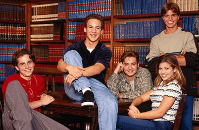 Bild Ben Savage, Danielle Fishel, Matthew Lawrence, Will Friedle, Rider Strong