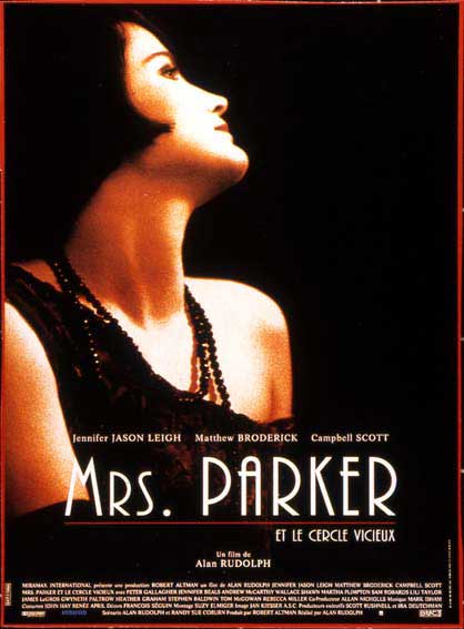 Mrs. Parker und ihr lasterhafter Kreis : Kinoposter