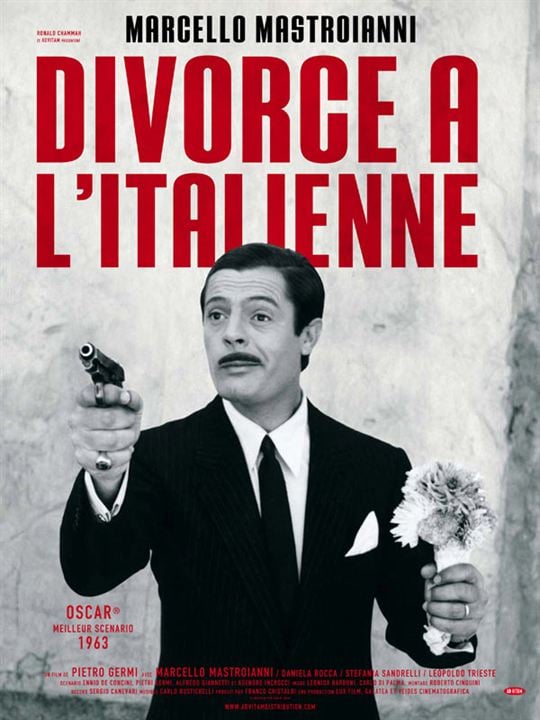 Scheidung auf italienisch : Kinoposter Pietro Germi