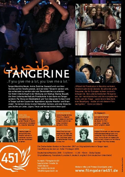 Tangerine : Kinoposter