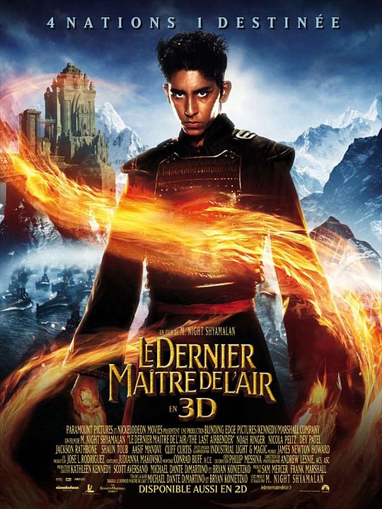 Die Legende von Aang : Kinoposter